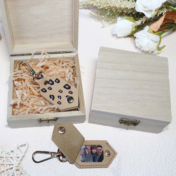 DIY Picture Key Chains,Custom Keychain With Picture, Llaveros(Leopard color) Personalizados Customized Keychain Gifts For Women Boyfriend Husband Mens - uniqicon