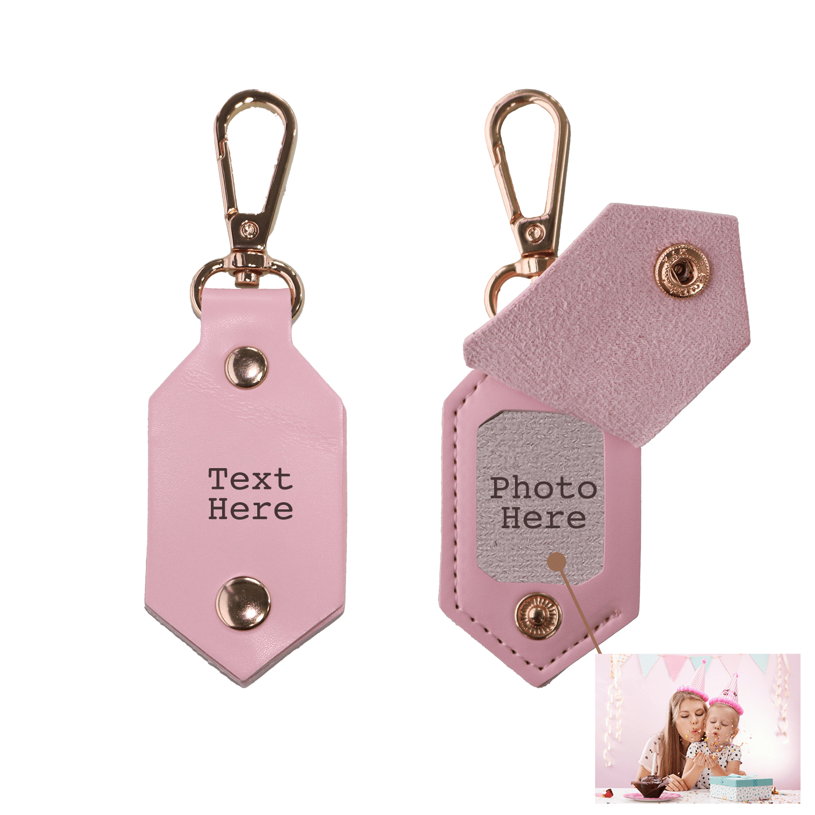 Personalized Picture Key Chains,Custom Keychain With Picture, Llaveros(Dark Brown) Personalizados Customized Keychain Gifts For Women Boyfriend Husband Mens - uniqicon